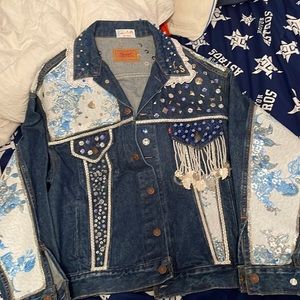 Made with tender loving care by pad smith. Levi Strauss jacket size larg